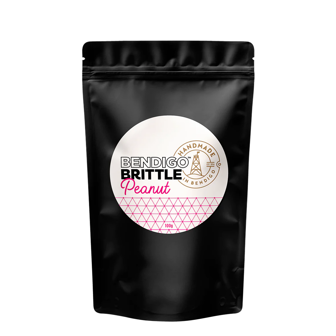 Bendigo Brittle 100g Peanut Brittle