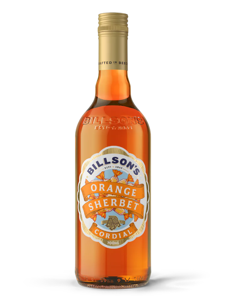 Billson's Orange Sherbet Cordial