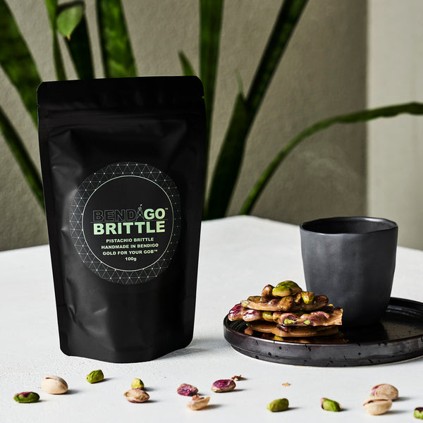 Bendigo Brittle 100g Pistachio Brittle - The Food Purveyor